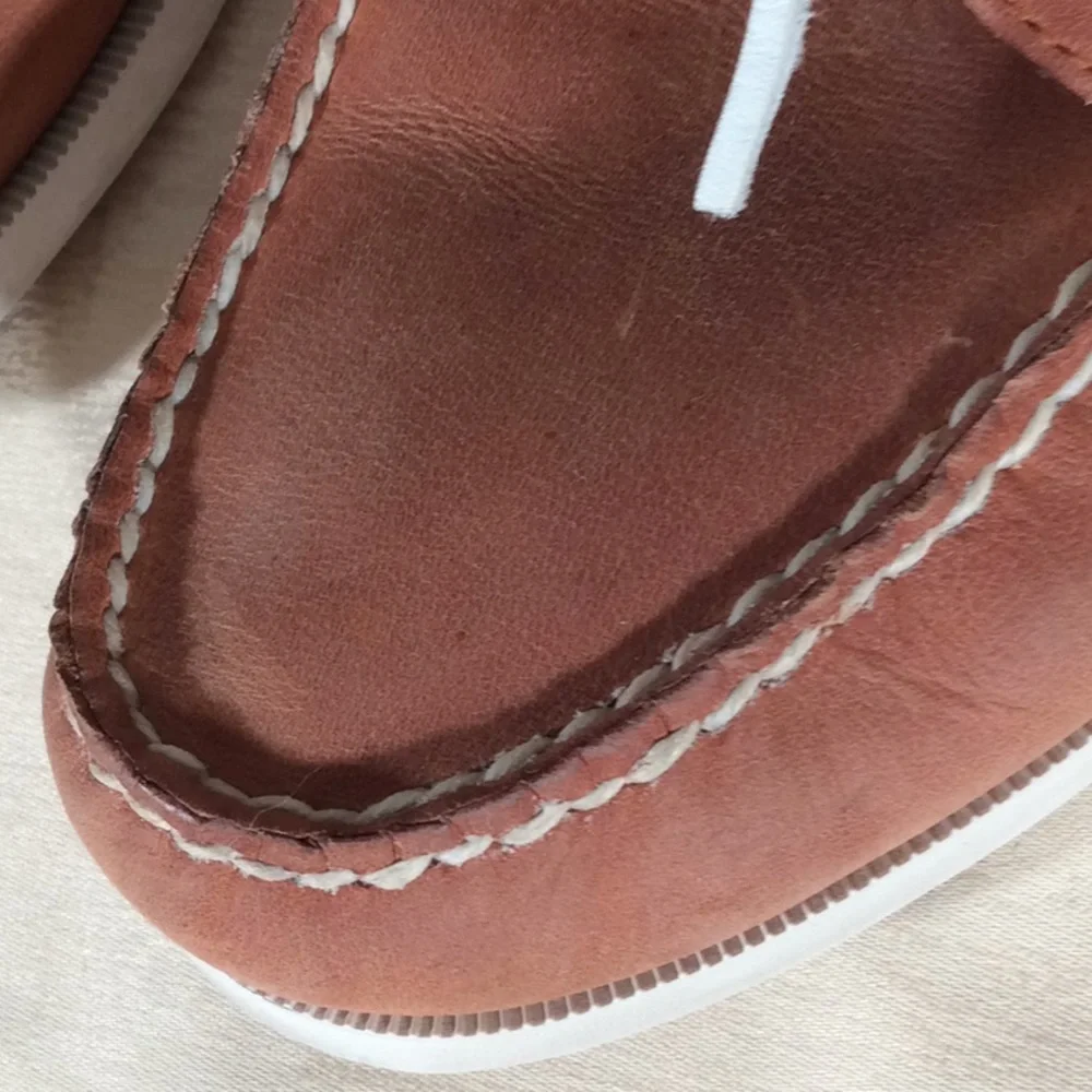 Sperry Top Sider 2 Eye Leather Upper-Size 11M